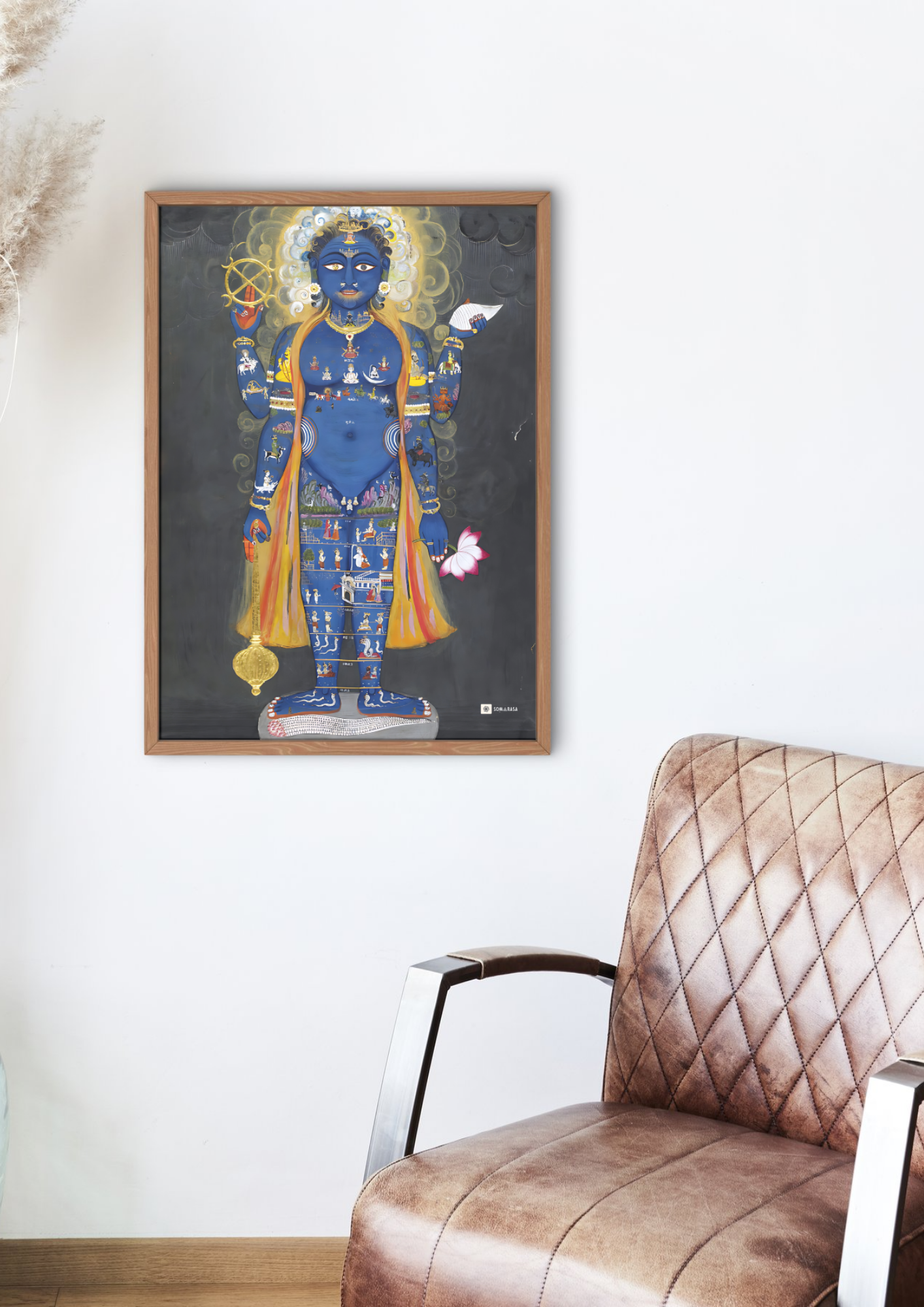 Vishnu as Vishvarupa – The Universal Form (A3 Poster)