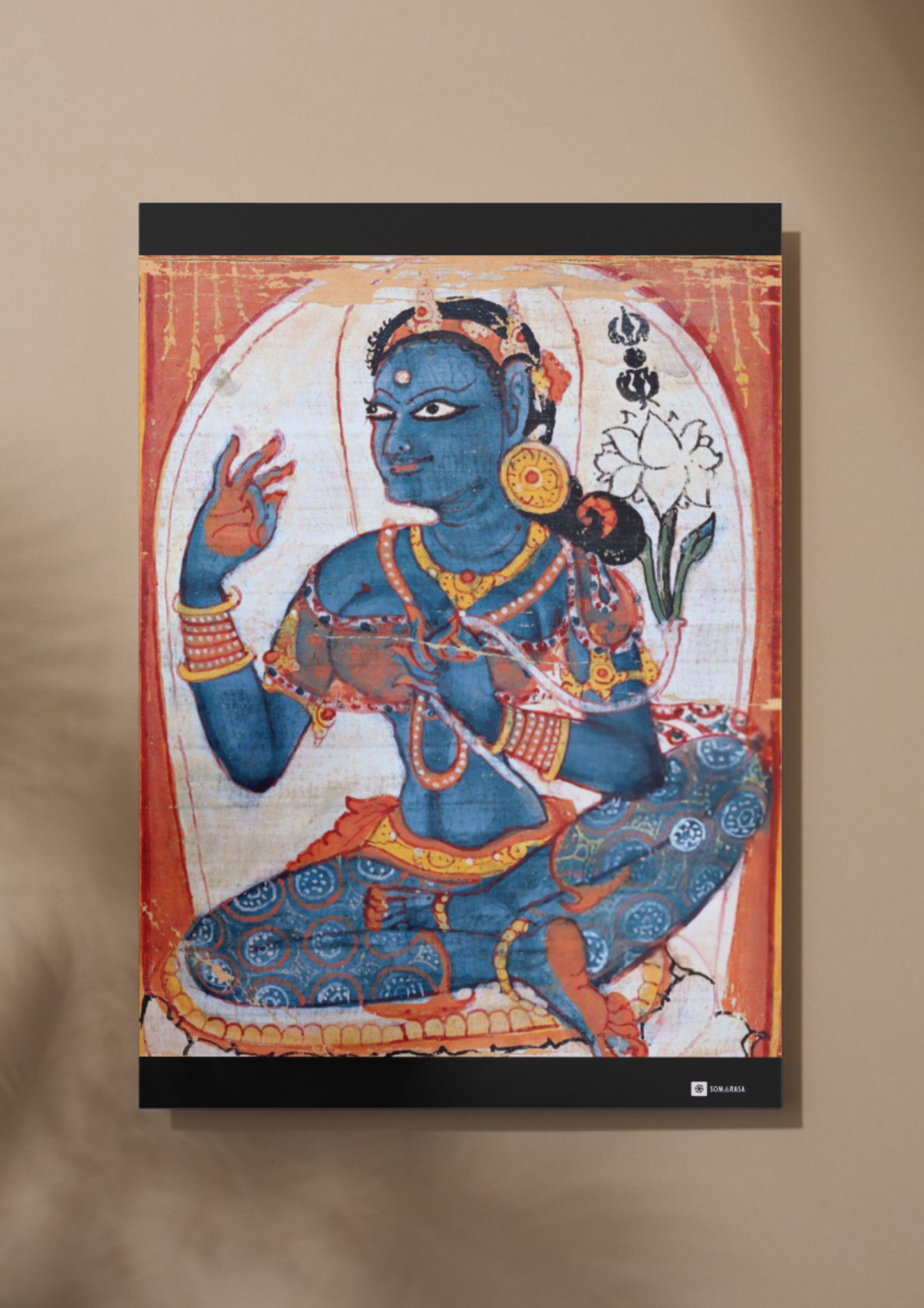 Bodhisattva of Transcendent Wisdom – Aṣṭasāhasrikā Prajñāpāramitā (A3 Poster)