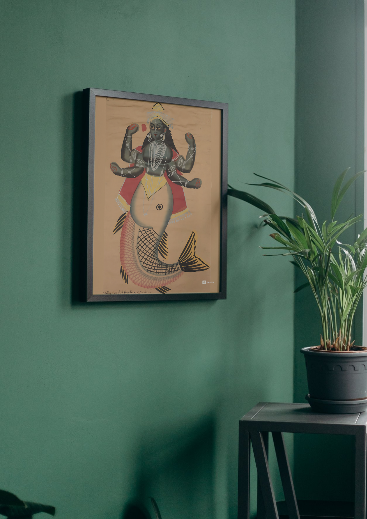 Matsya – The Fish Avatara of Vishnu (A3 Poster)