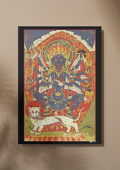 Goddess Kali – The Flaming Force of Liberation (A3 Poster)