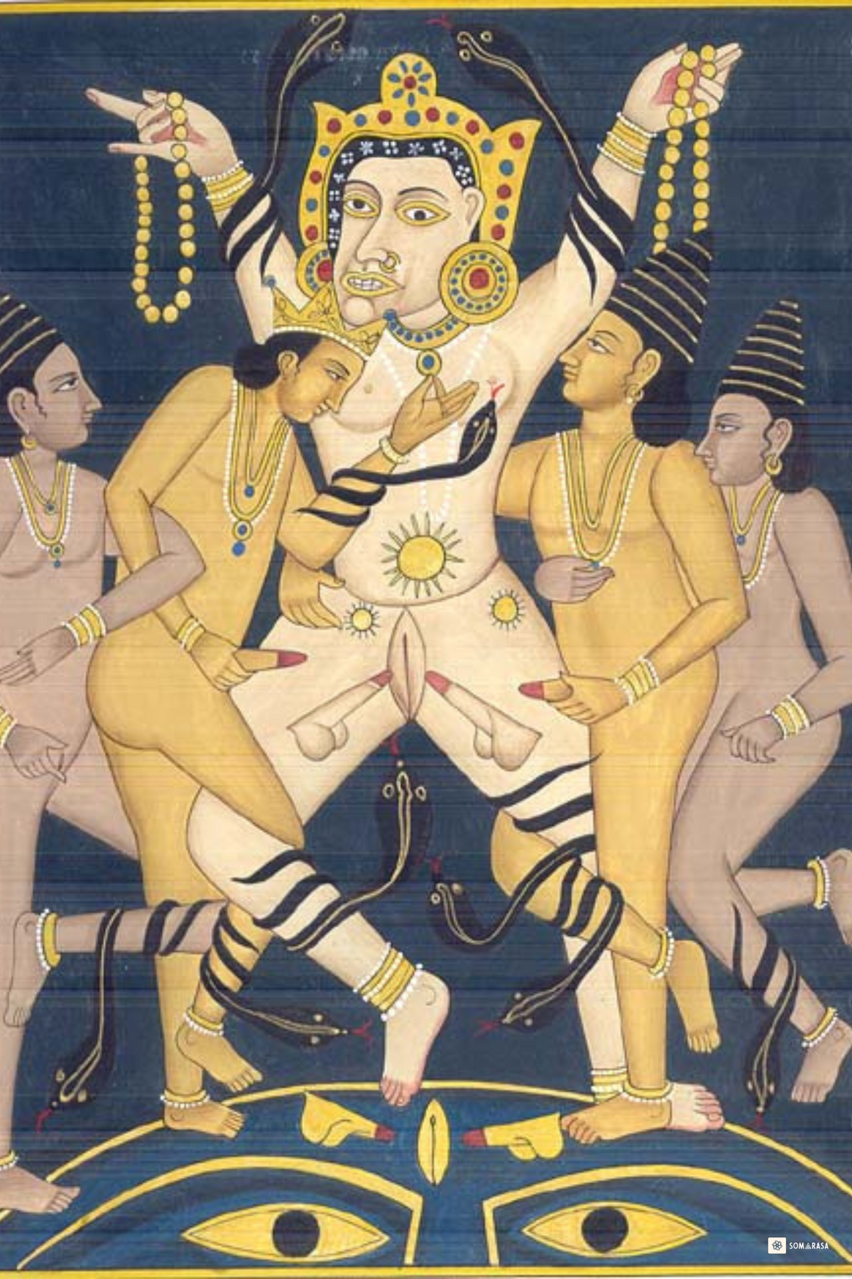 Kundalini & Sexual Alchemy – Tantrik Visionary Art (16x24 Poster)