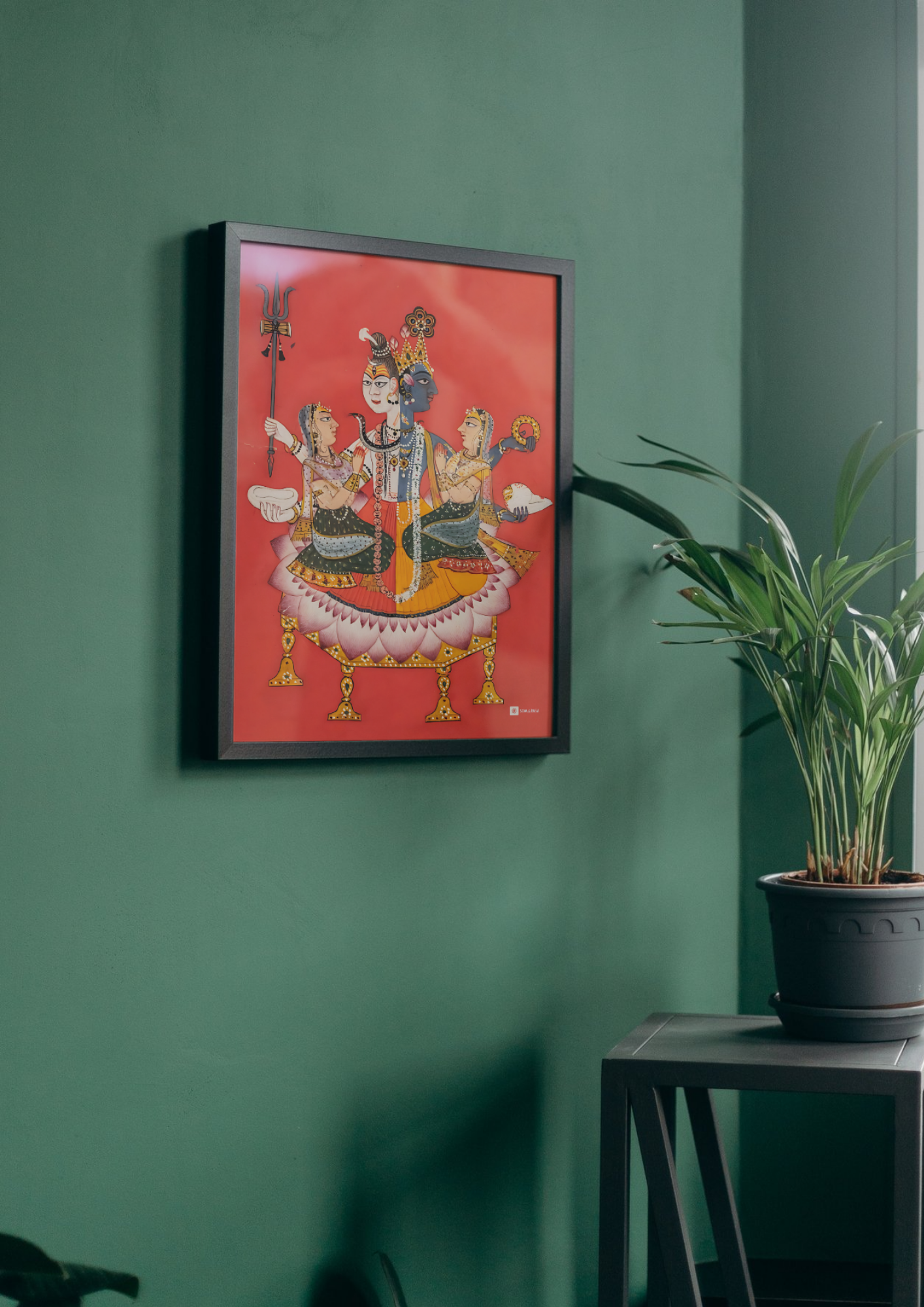 Hari-Hara with Lakshmi and Parvati (A3 Poster)