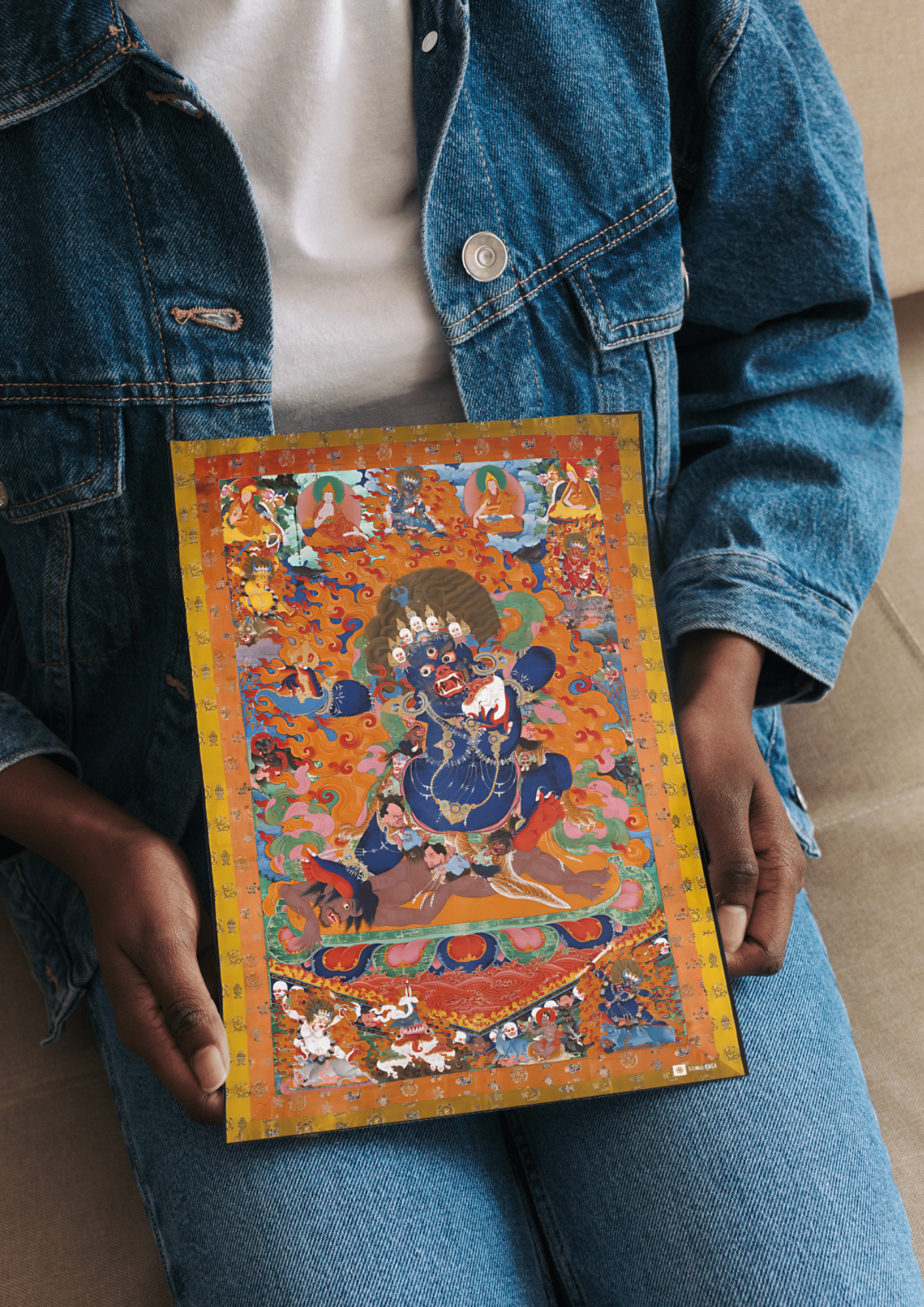 Yamantaka – Destroyer of Death and Ignorance (A3 Poster)