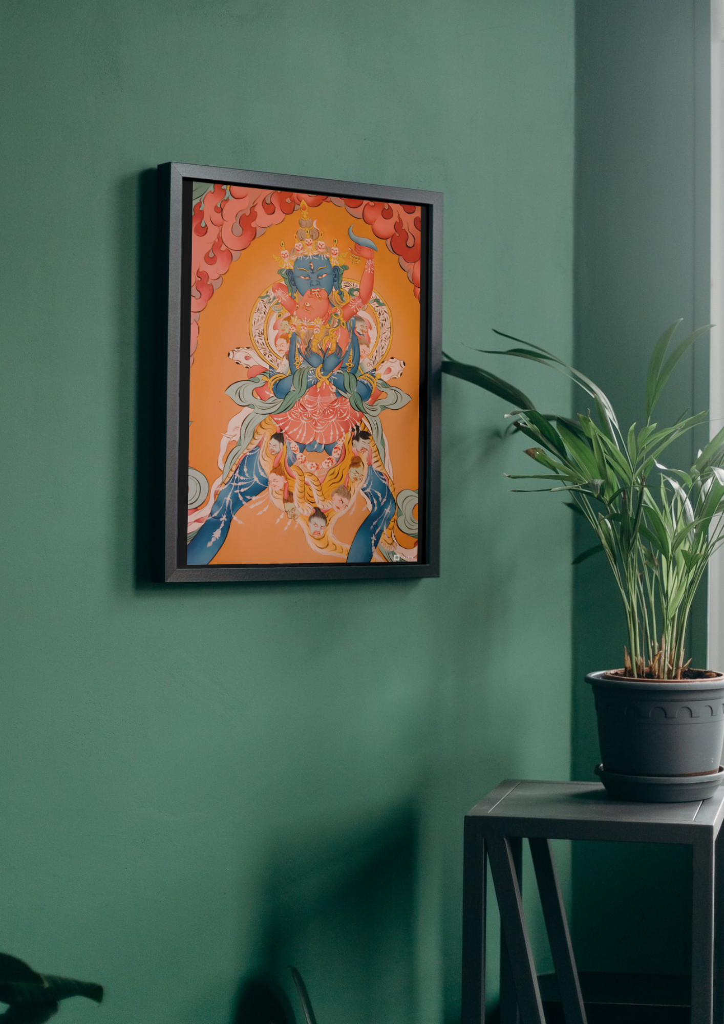 Yab Yum Union – Tantric Deity & Consort (A3 Poster)