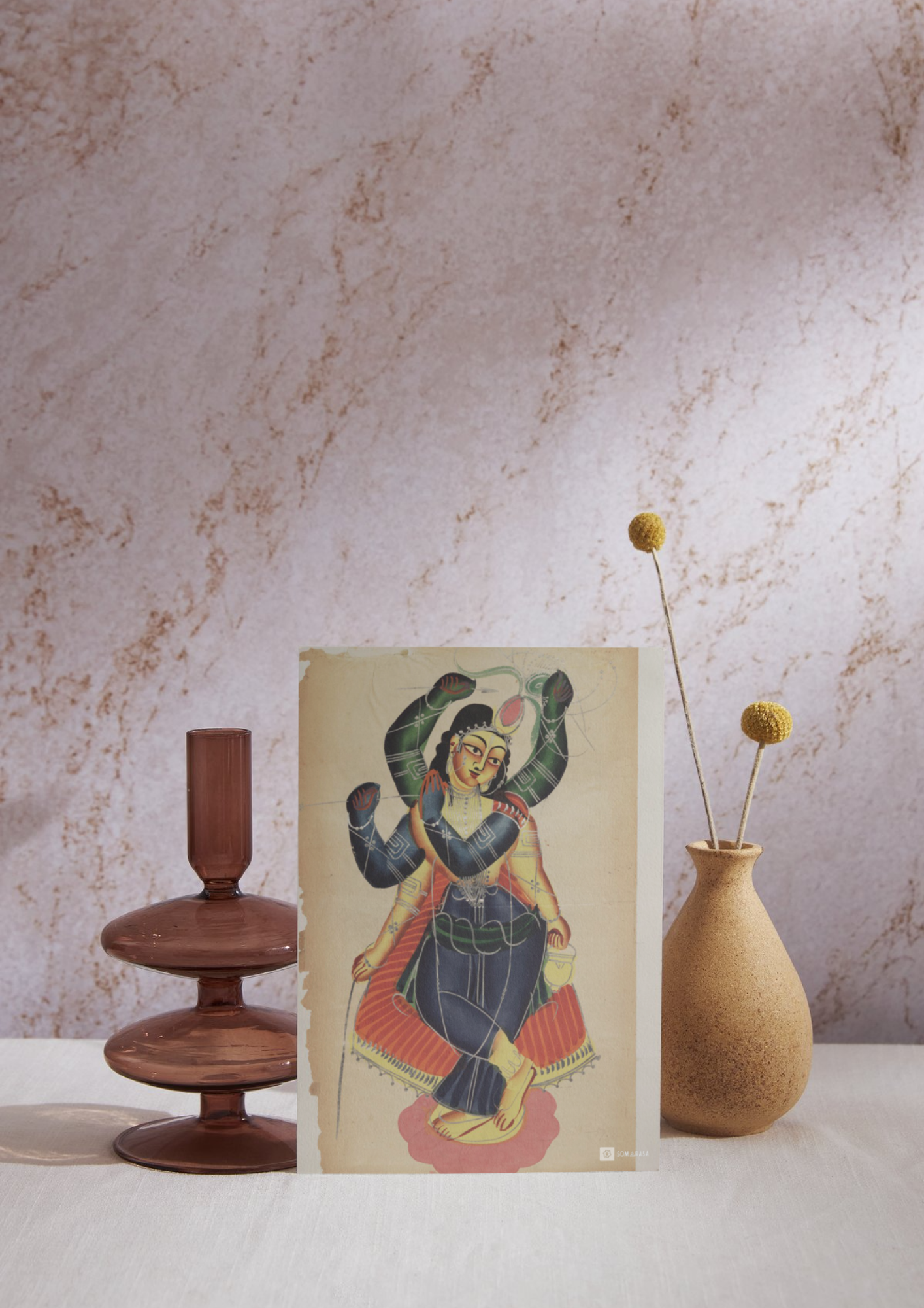 Krishnakali – Kalighat Painting Reprint (A3 Poster)