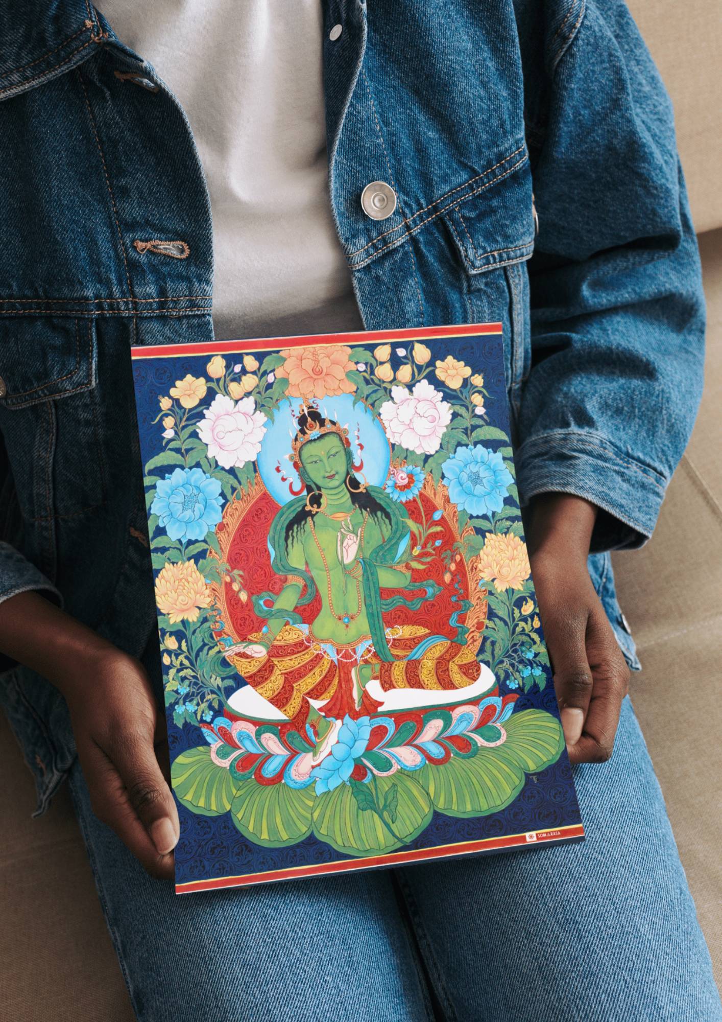 Green Tara – The Swift Liberator and Mother of All Buddhas (A3 Poster)