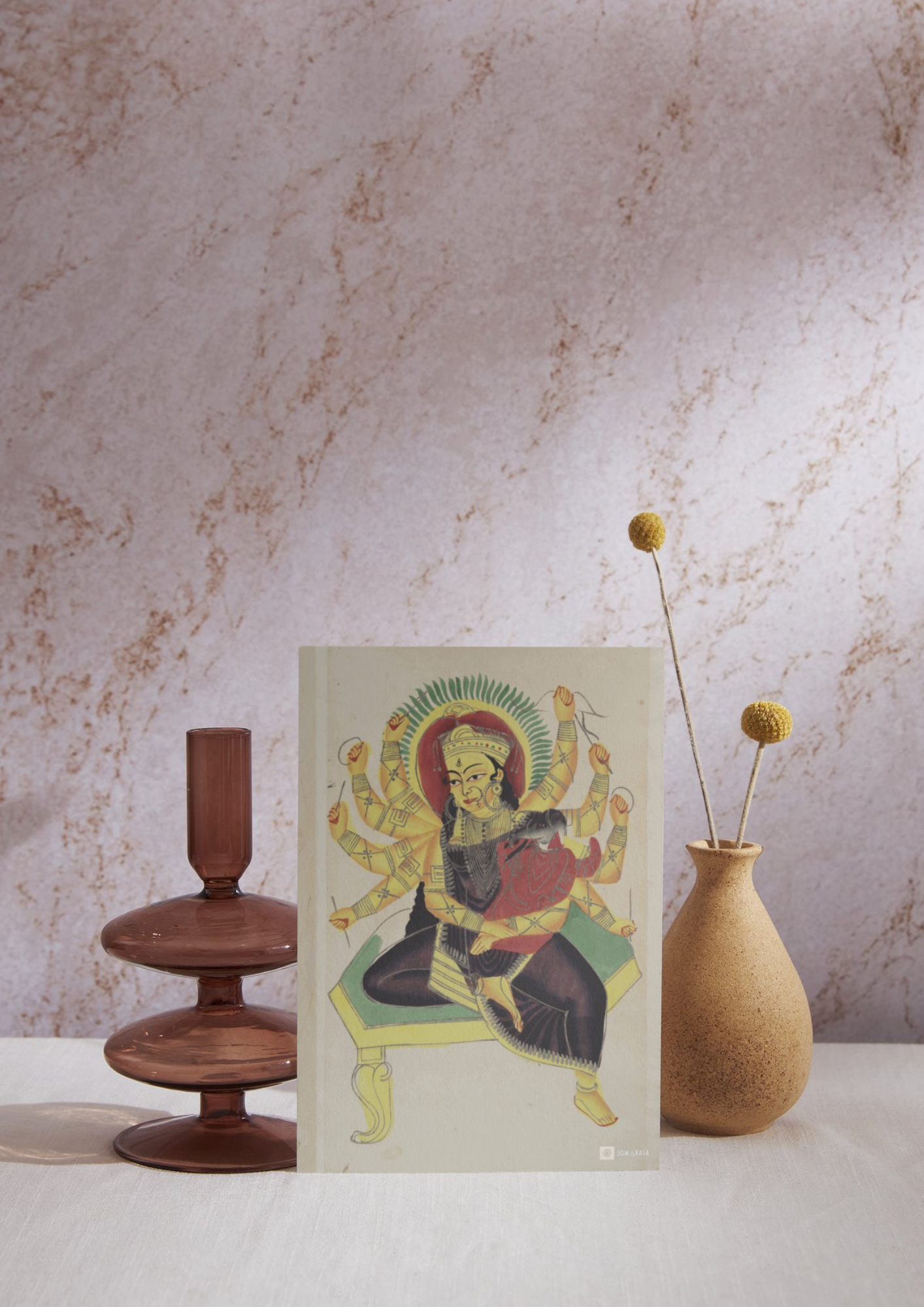 Parvati Nursing Ganesha – Kalighat Painting Reprint (A3 Poster)