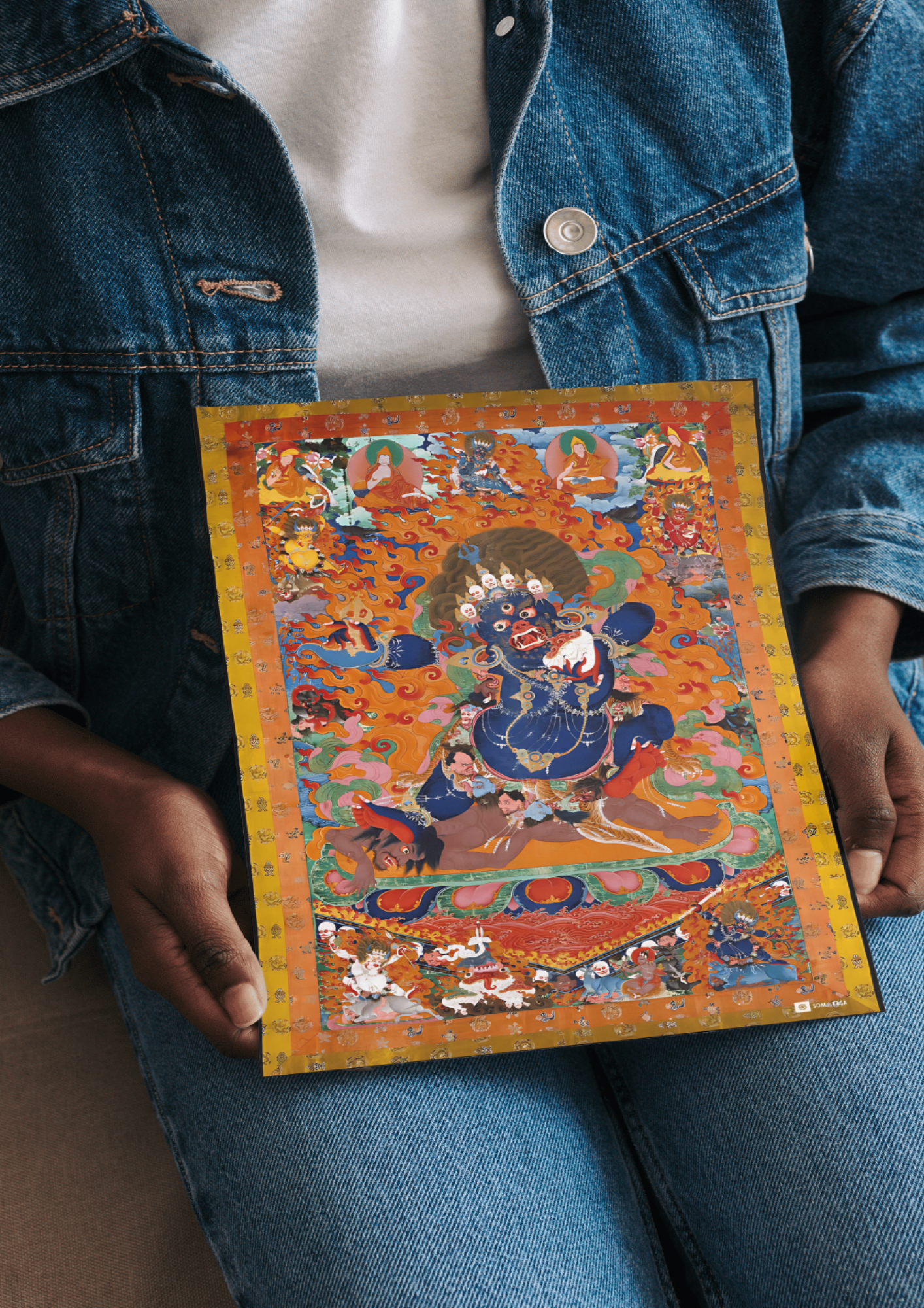 Yamantaka – Destroyer of Death and Ignorance (A3 Poster)