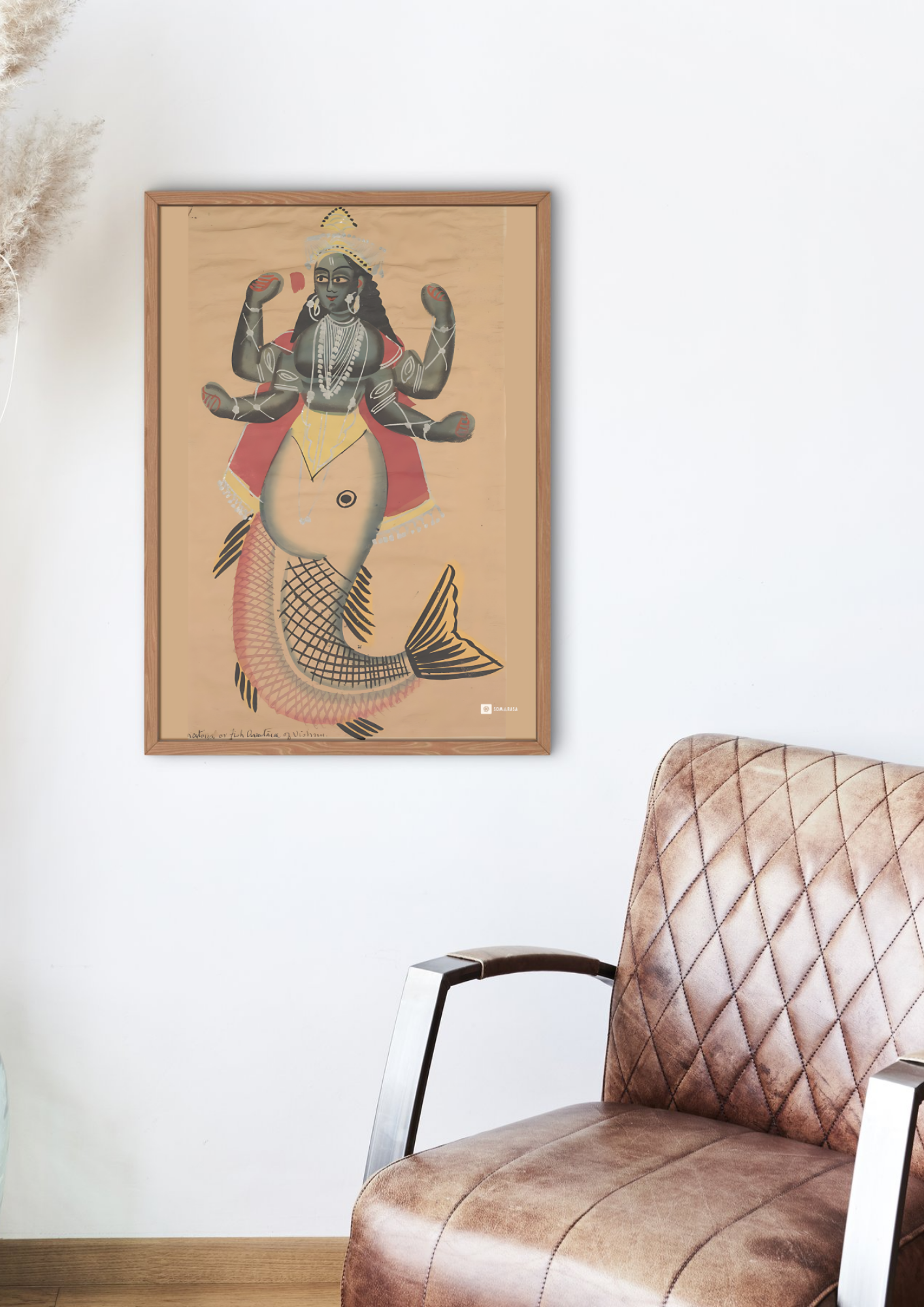 Matsya – The Fish Avatara of Vishnu (A3 Poster)