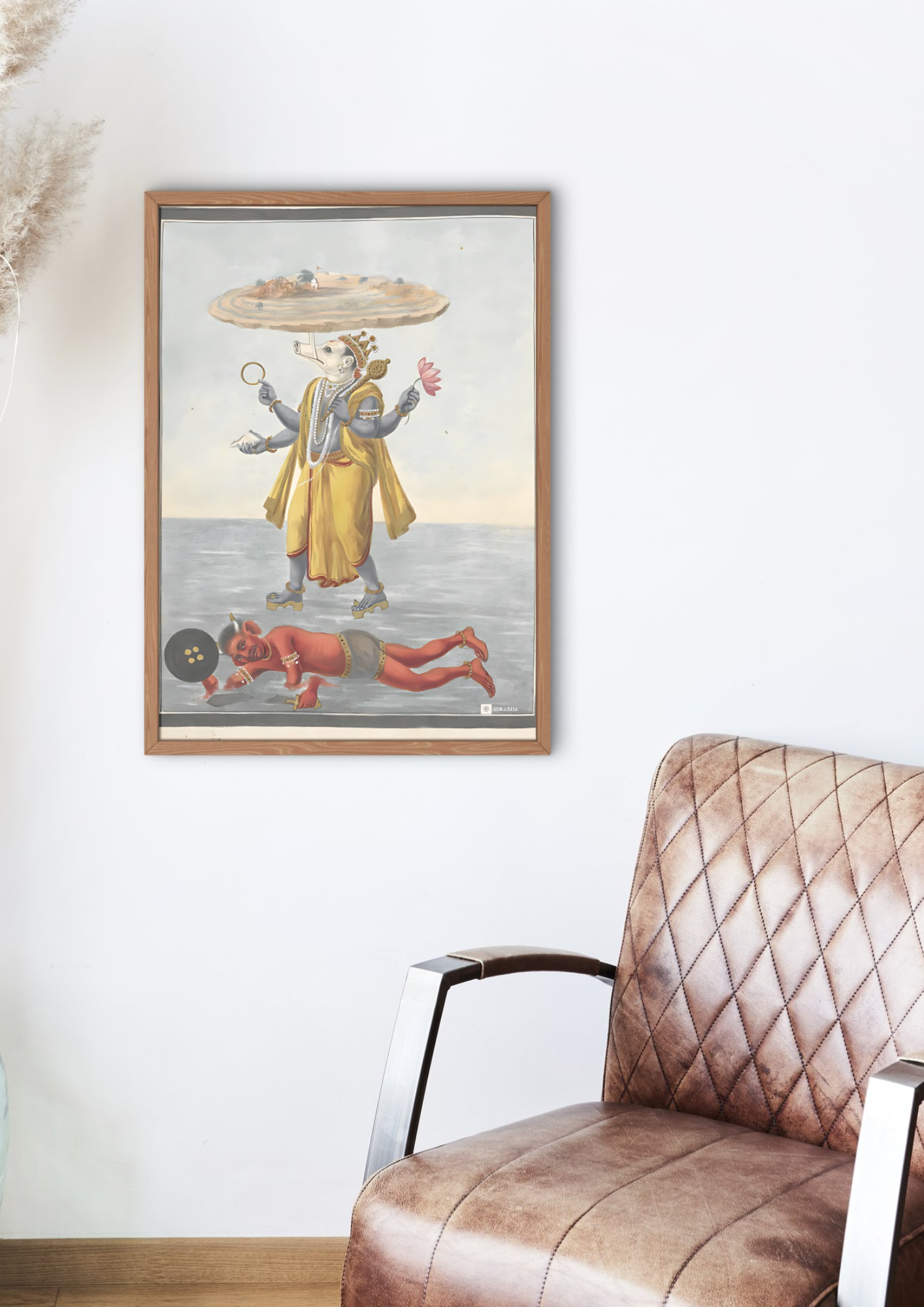 Varaha – The Divine Boar Avatar of Vishnu (A3 Poster)