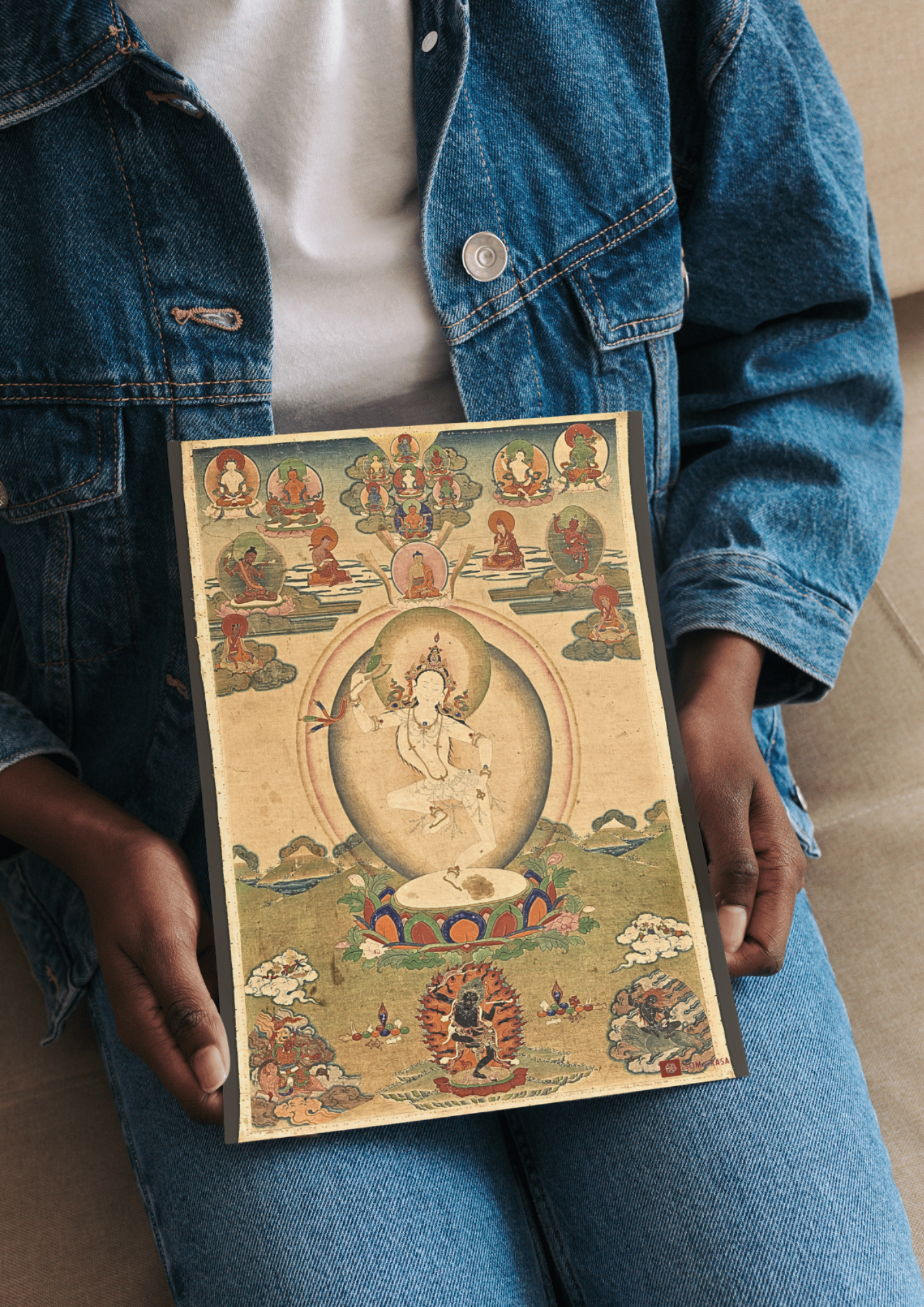 Machig Labdrön – The Yogini Who Danced with Shadows (A3 Poster)