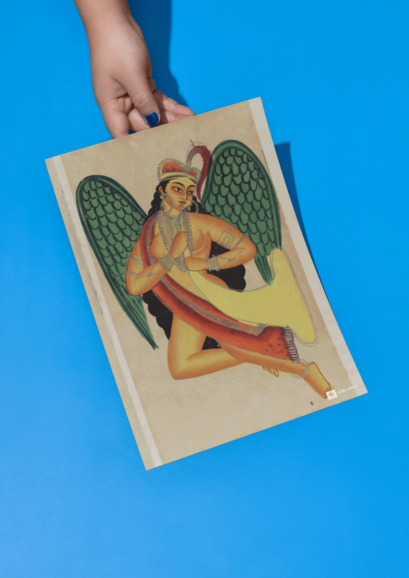 Pari – Kalighat Painting Reprint (A3 Poster)
