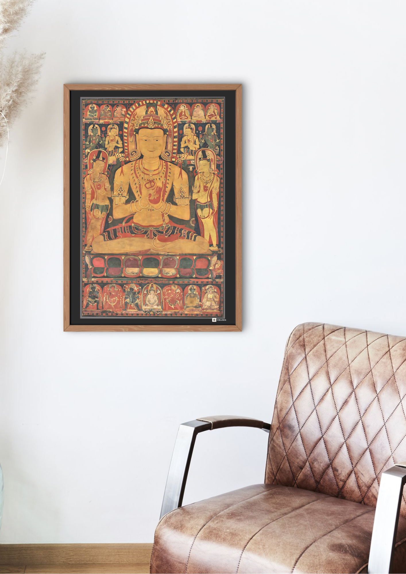 Vairochana as Vajrasattva – Embodiment of Enlightened Thunder (A3 Poster)