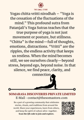 Yogas Chitta Vritti Nirodhah Notepad (A5 Size) – A Journal for Stillness & Inner Clarity