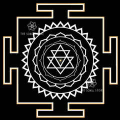 Chitra Yantra - The Fifteenth Nitya, Goddess of the Luminous Full Moon & the Complete Revelation of the Divine (14 × 14 in Poster)