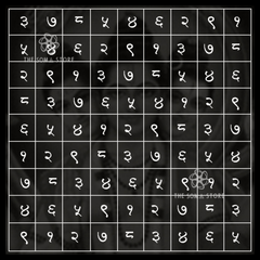 Dattatreya Yantra Collection - Four Sacred Forms of the Avadhuta (14×14)