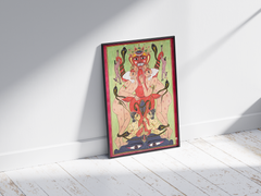 Mahakaal Energy Poster (A3 Size) – Tantrik Art Reprint