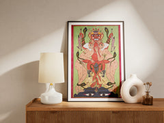 Mahakaal Energy Poster (A3 Size) – Tantrik Art Reprint
