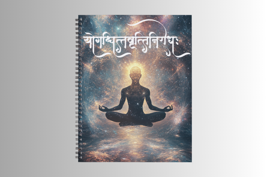 Yogas Chitta Vritti Nirodhah Notepad (A5 Size) – A Journal for Stillness & Inner Clarity
