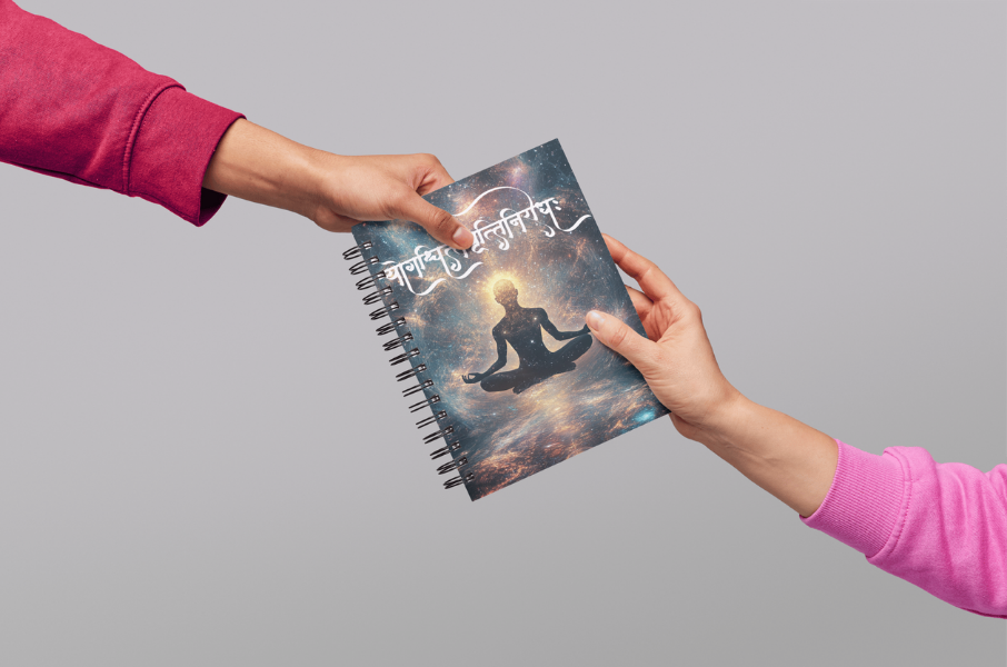 Yogas Chitta Vritti Nirodhah Notepad (A5 Size) – A Journal for Stillness & Inner Clarity