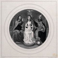 The Coronation of Saint Ursula - Heavenly Recognition of Faith (14 × 14 in Poster)