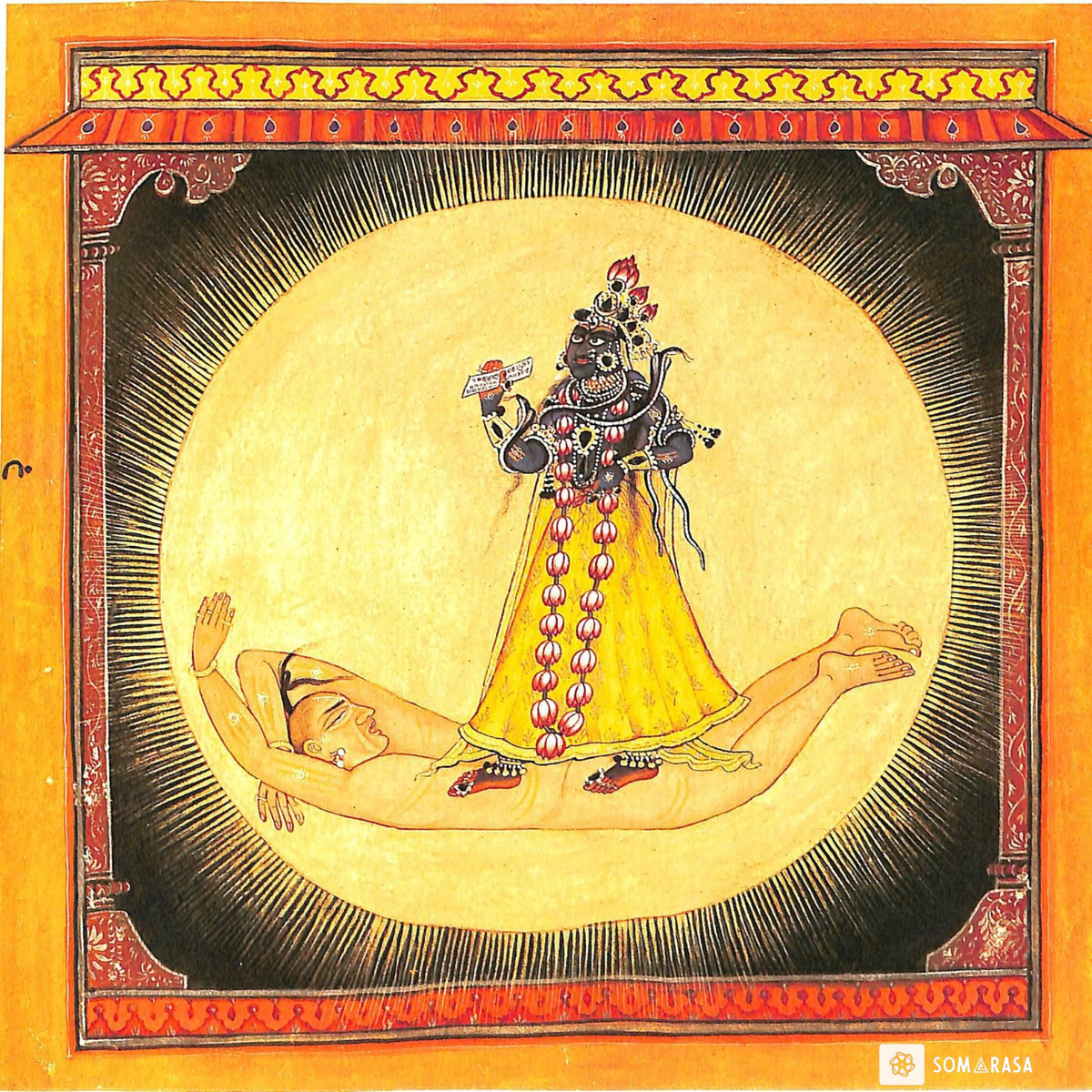 The Great Goddess, Gentle and Triumphant – 14x14 Art Poster