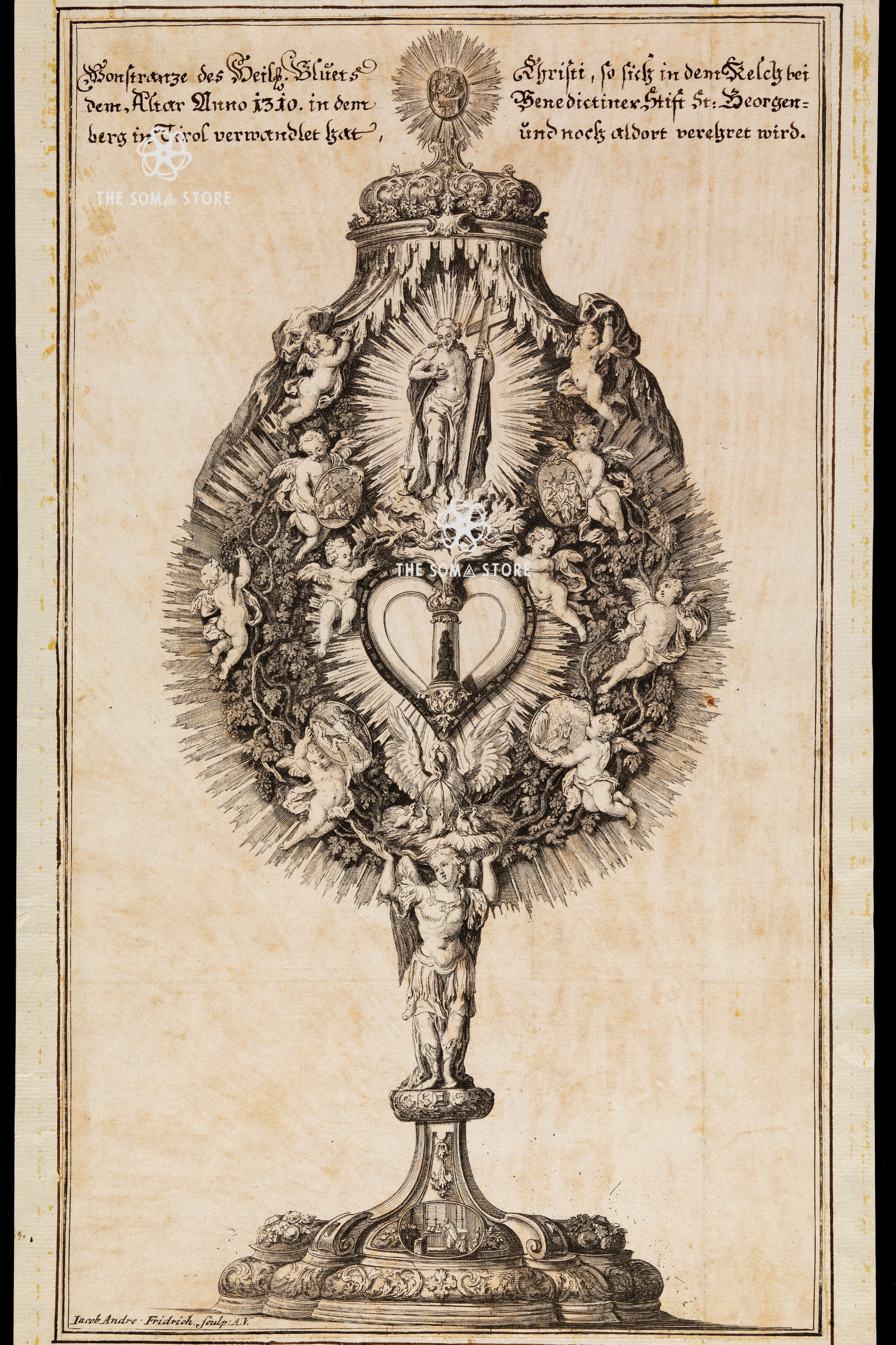 Reliquary of the Sacred Blood - Sankt Georgenberg (16 × 24 in Poster)