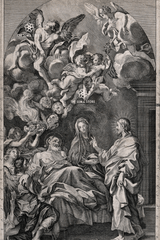 The Death of Saint Joseph - Christ Blesses His Earthly Father (16 × 24 in Poster)