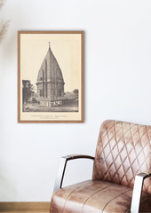 Sumera Devi Temple, Ramnagar – A3 Framed Heritage Poster (18th Century Reprint)