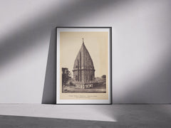 Sumera Devi Temple, Ramnagar – A3 Framed Heritage Poster (18th Century Reprint)