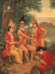 Śiva as Naṭarāja - Triumph over Ignorance and the Cosmic Dance (18 × 24 in Poster)