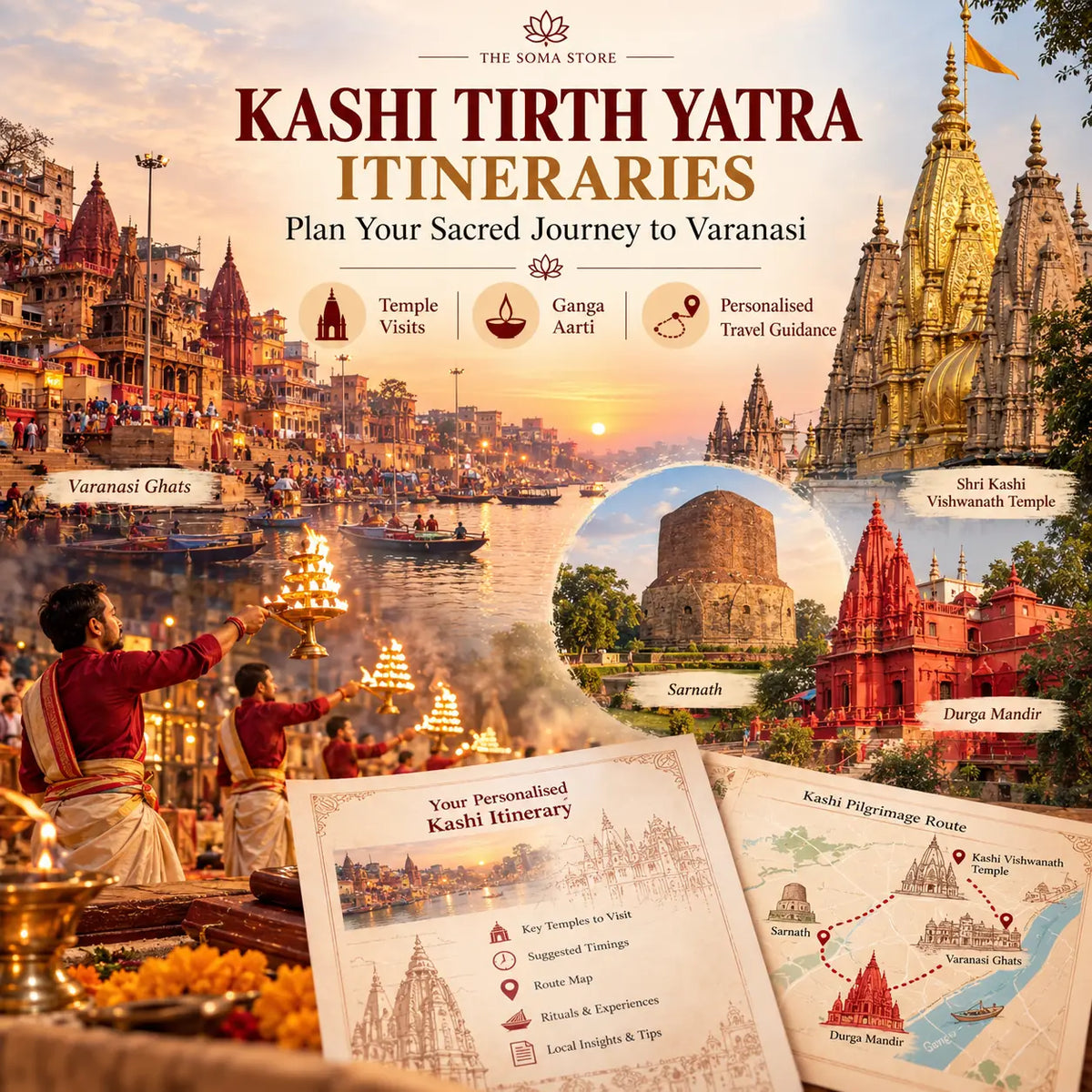 Kashi Tirth Yatra Itineraries - Personalized Varanasi Pilgrimage Planning & Guidance