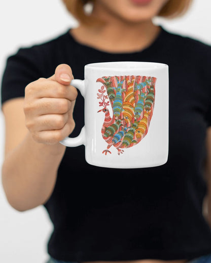 Mug with Gond Art