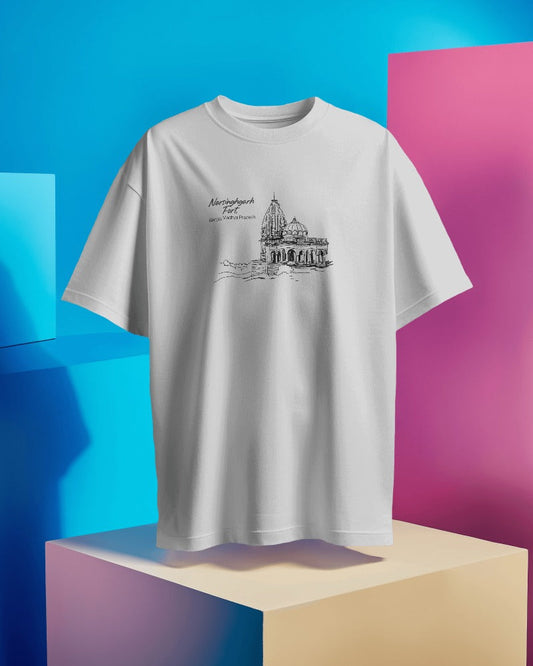 Pure Cotton Uninex T-Shirt - Narsinghgarh Fort