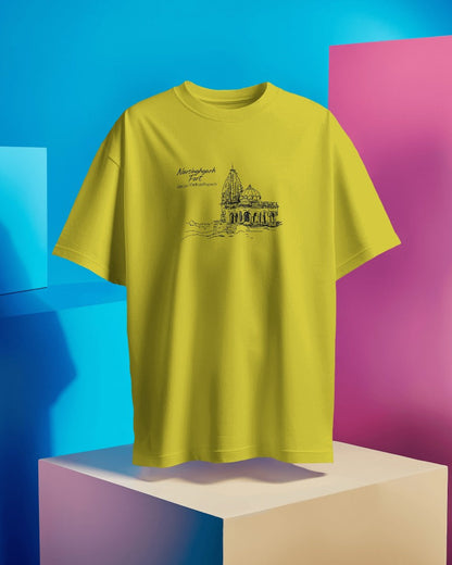 Pure Cotton Uninex T-Shirt - Narsinghgarh Fort